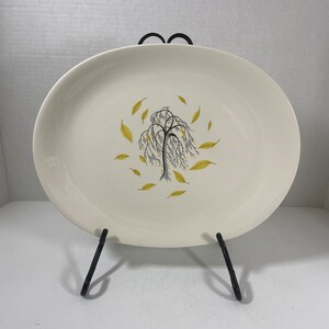 Vintage 1960’s Johnson Bros “Whispering Weeping Willow” 12” Serving Platter - Collectable | Display Piece | Gift Idea