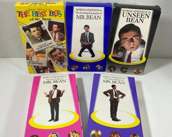 Vintage 1990’s Mr. Bean VHS - Choice Of: The Final Frolics, The Merry Mishaps, Unseen Bean, Exciting Escapades Or The Best Bits - Gift Idea