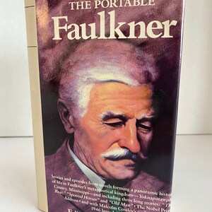 Vintage 1967 The Portable Faulkner By: William Faulkner & Malcolm Cowley- Viking Portable Library