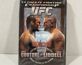 Retro UFC 52 Randy Couture Vs Chuck Liddell DVD •Sealed• Collectible | MMA | Gift Idea