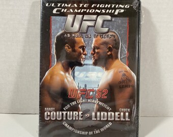 Retro UFC 52 Randy Couture Vs Chuck Liddell DVD •Sealed• Collectible | MMA | Gift Idea