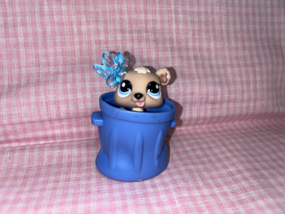 Vintage Original Discontinued LPS Littlest Pet Shop Bear Cub With ...