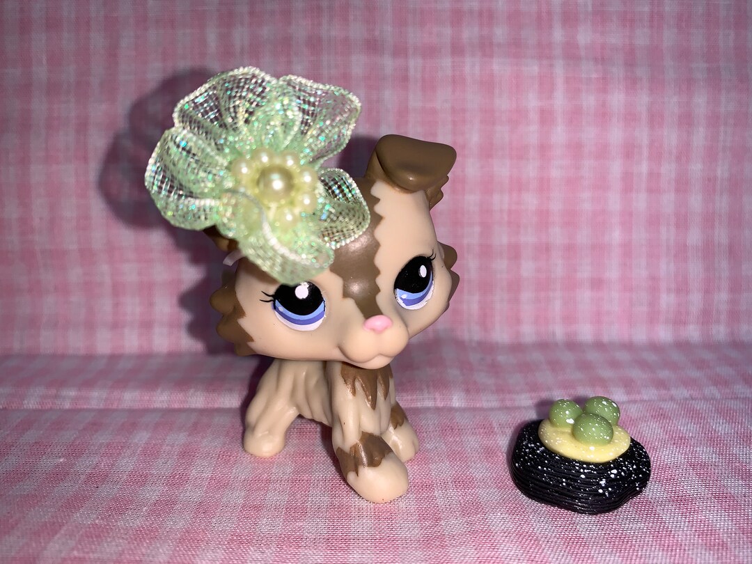 My Littlest Petshop LPS Dog Collie 67 Original Authentic