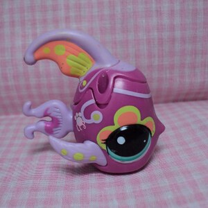 Discontinued Rare LPS Littlest Pet Shop Walkable Fish Excellent