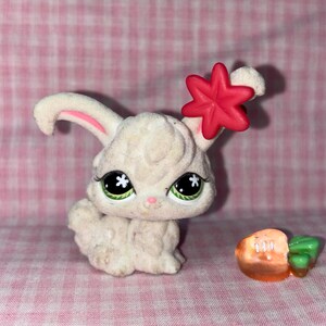 Littlest Pet Shop - Lapin Angora Hasbro 1894 - Figurine Animaux Chiens