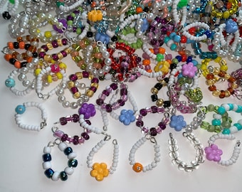 Handmade Littlest Pet Shop LPS Lot of 12 Necklaces/Collars In Gift Bag NO Pets