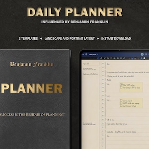 Benjamin Franklin Daily Planner
