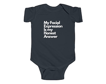 The Honest Tee Infant Bodysuit | Plain Baby Onesie