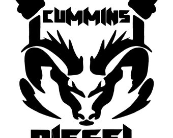 Cummins Stickers - Etsy Australia