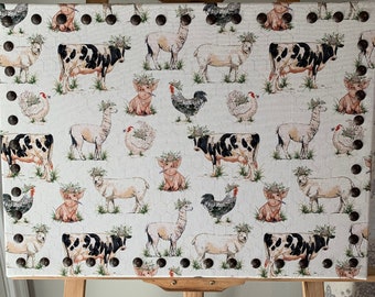 Tablero de corcho decorativo