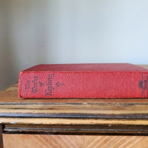 Vintage Hardcover Book - &quot;The Works of Rudyard Kipling&quot; One Volume Edition - Departmental Ditties - Ballads - Plain Tales from the Hills