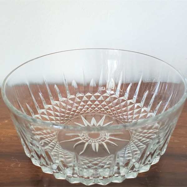 Crystal Trifle Bowl Etsy