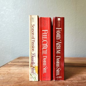Danielle Steel Novels - Season of Passion - Full Circle - Family Album - Romance Novels - Contemporary Novels - Best Selling Fiction
