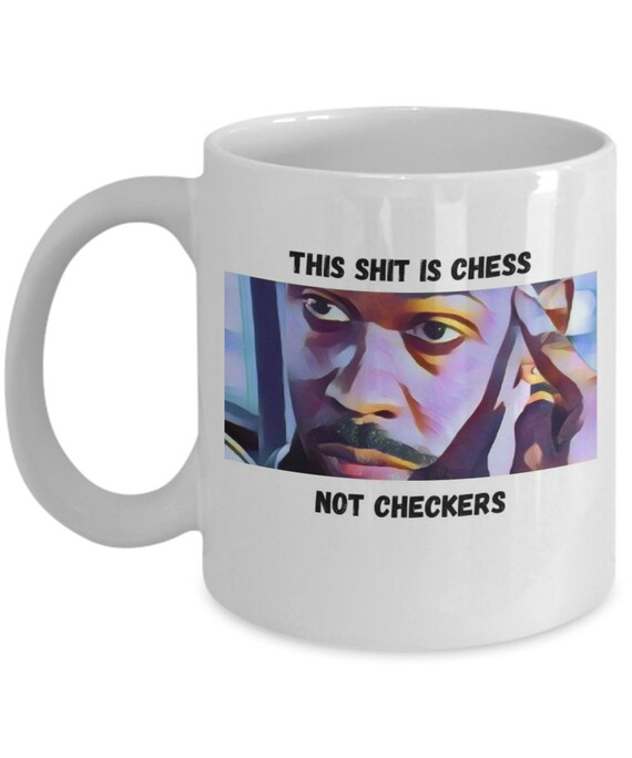 Training Day Chess Not Checkers Chess Not Checkers Training Day Mug | Etsy