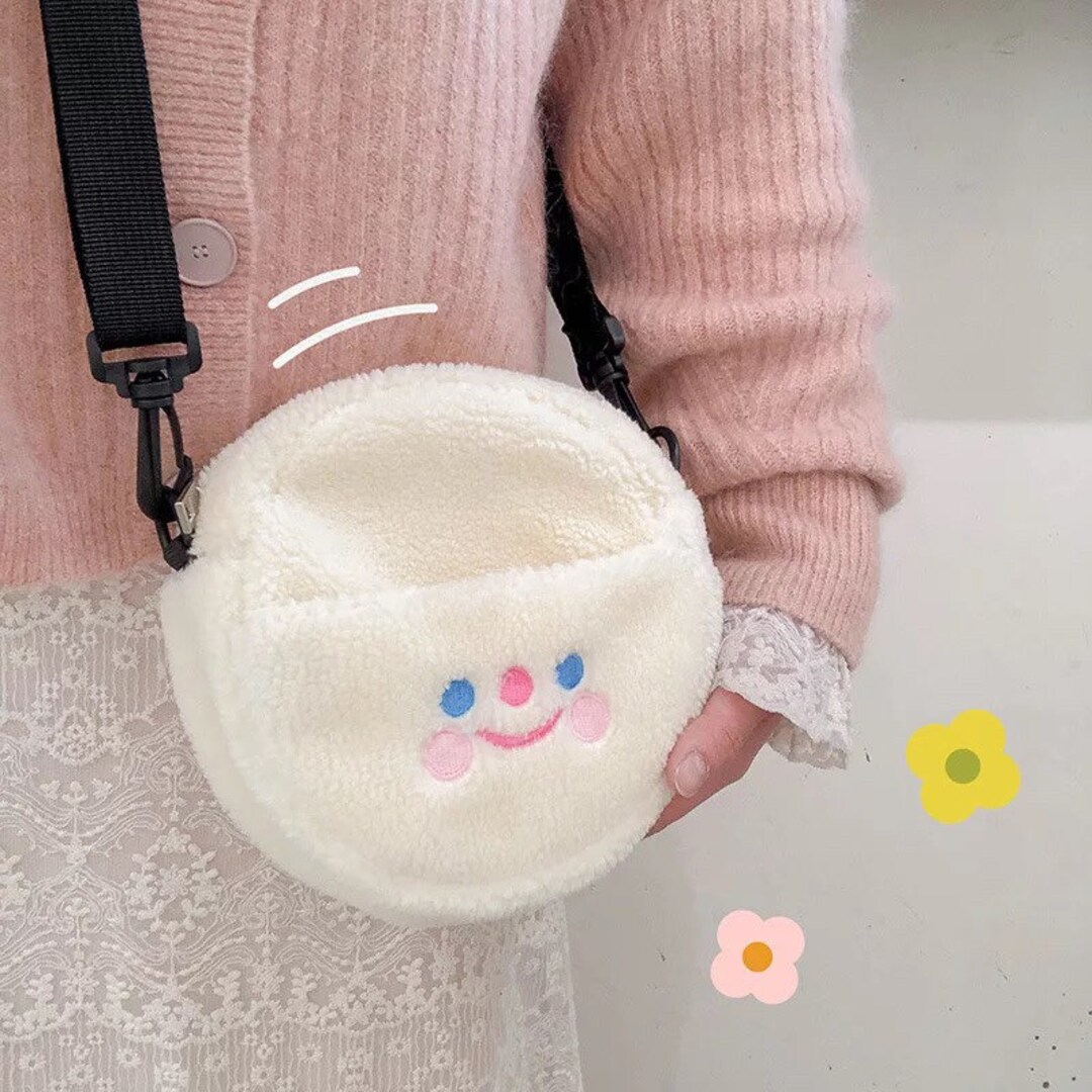 Kawaii Milkjoy Smile Shoulder Bag - Etsy