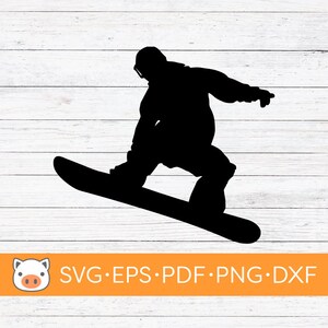 Snowboarder SVG digitaler Download Datei, Schnee Sport SVG, Vektor geschnitten Datei, Cricut, Silhouette, Schneidedateien, Aufkleber, T-shirt Design, Aufkleber