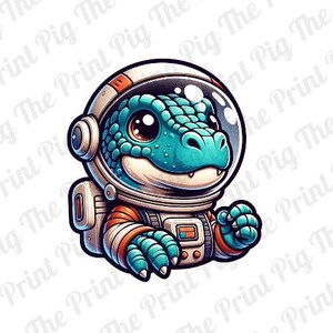 Dinosaur Astronaut PNG Digital Download file, t-rex clipart, space digital downloads, t-shirt prints, sublimated print designs, dino sticker