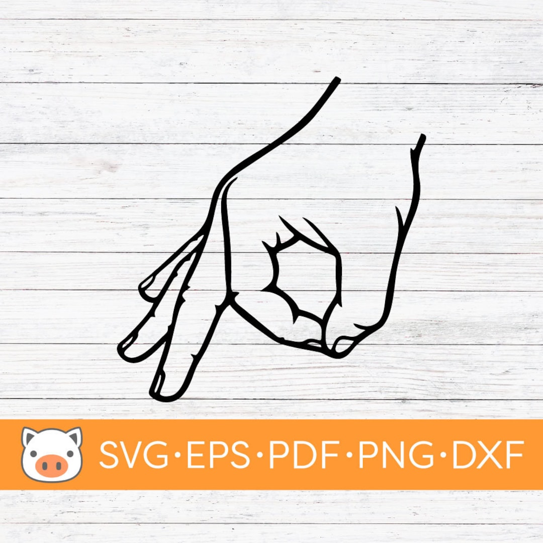 Gotcha Hand SVG Digital Download File, Circle Game SVG, Vector Cut File