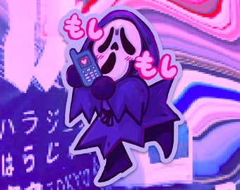 moshi moshi slasher stickers