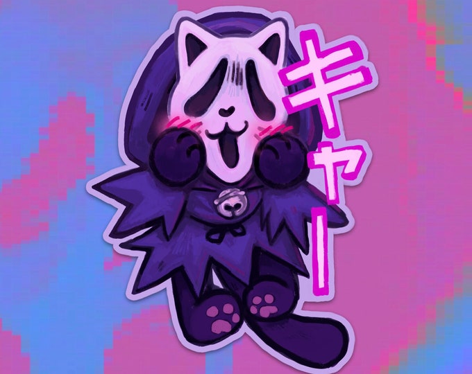 ghostkitty sticker