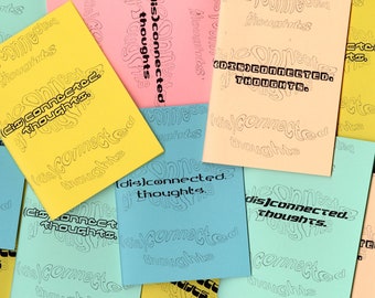 disconnected thoughts zine