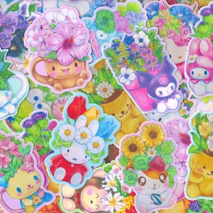 Stickers bloembakken