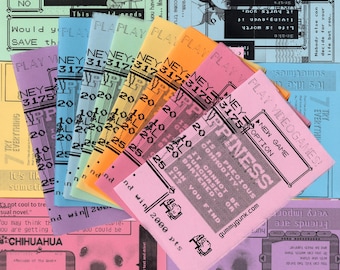 play video games mini zine