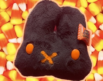 trick-or-treat plush bunny charm