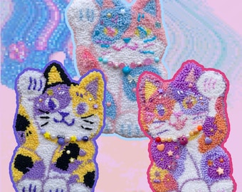 maneki neko stickers