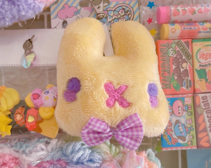 plush lemon chiffon bunny