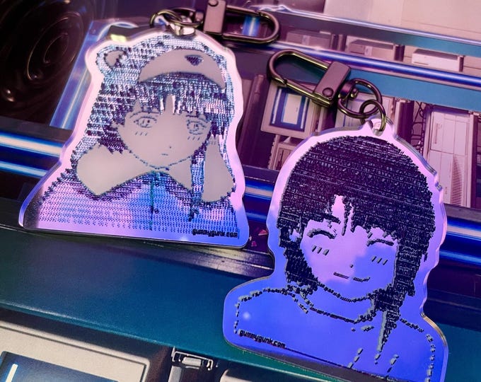 mirror serial experiments lain keychains