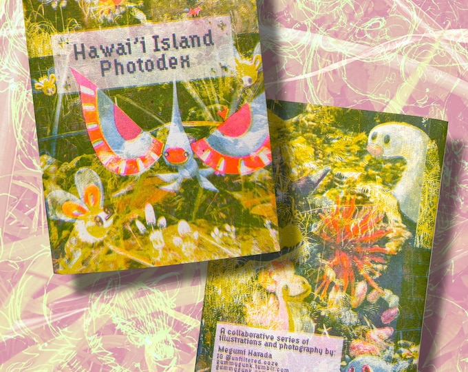 Hawai'i Island Photodex Risograph Zine