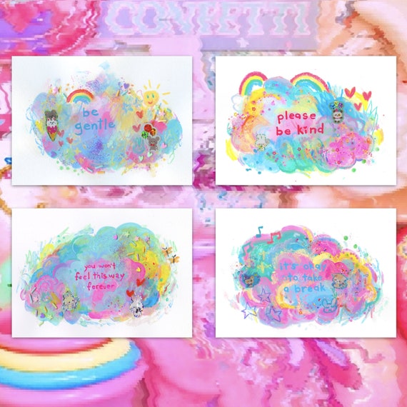 gentle reminders art prints