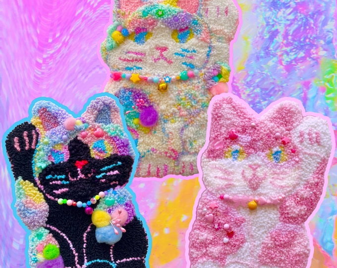 lucky cat stickers
