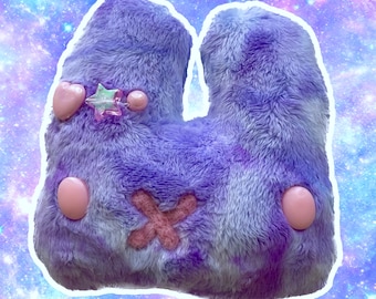 acai swirl plush bunny charm