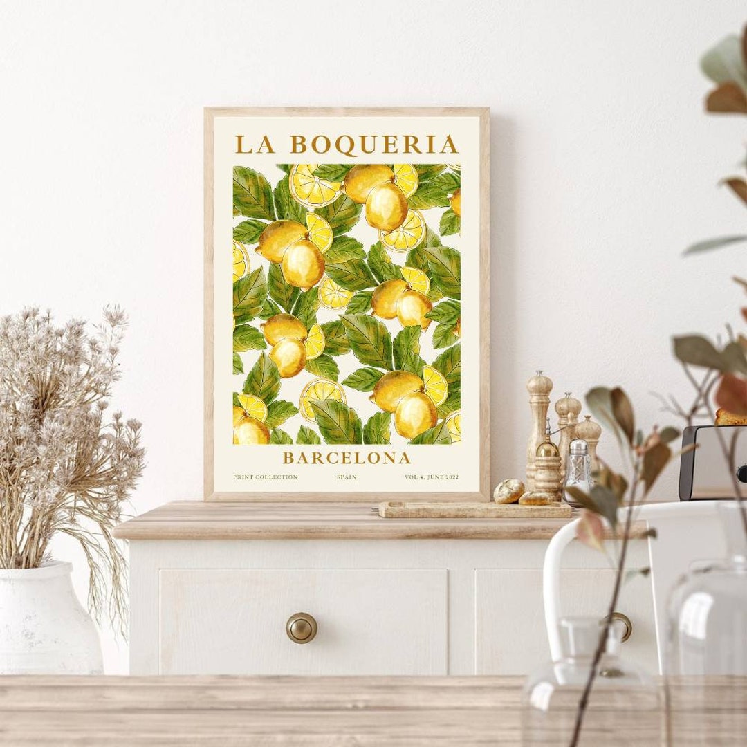 Kitchen Wall Art Kitchen Wall Prints Botanical Art Print Etsy