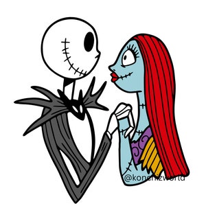 Jack & Sally SVG File