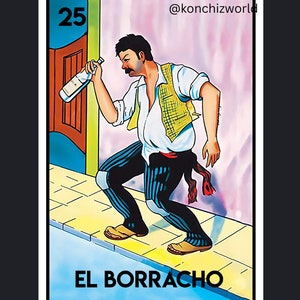 Plik PNG El Borracho La Loteria