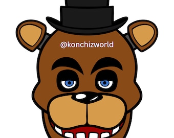 フレディ ファイブ・ナイツ・アット・フレディ SVG ファイル
