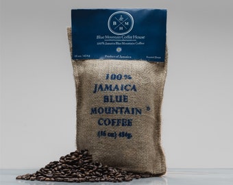 100% Jamaica Blue Mountain Coffee - 16 oz