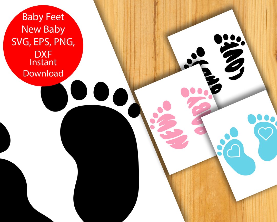 Baby Footprint Pregnancy Gift New Baby Baby Boy Footprint Etsy