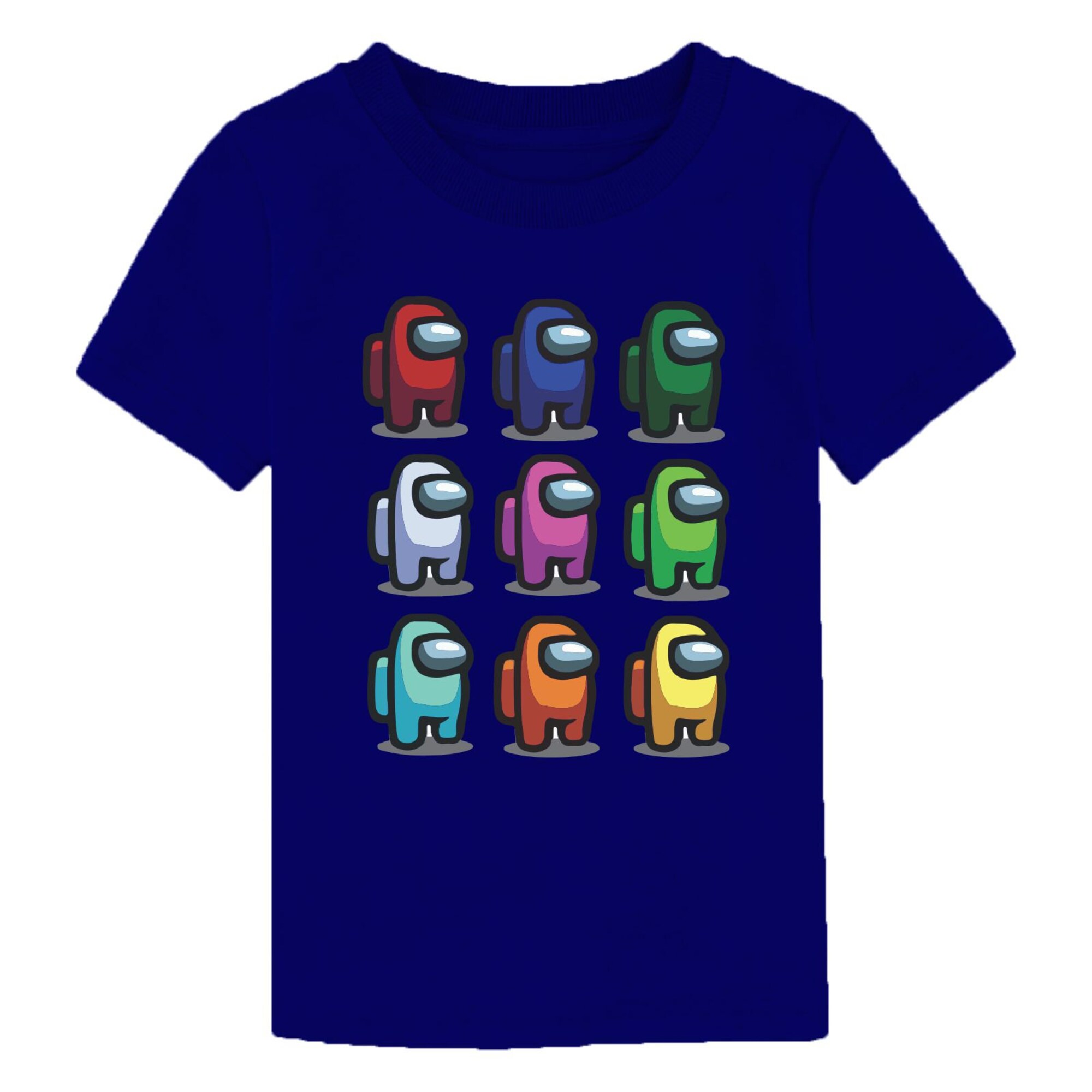 Discover Crewmate Gaming T Shirt Among Us Gamer Birthday Christmas Party Boys Girls Kids Top Gift