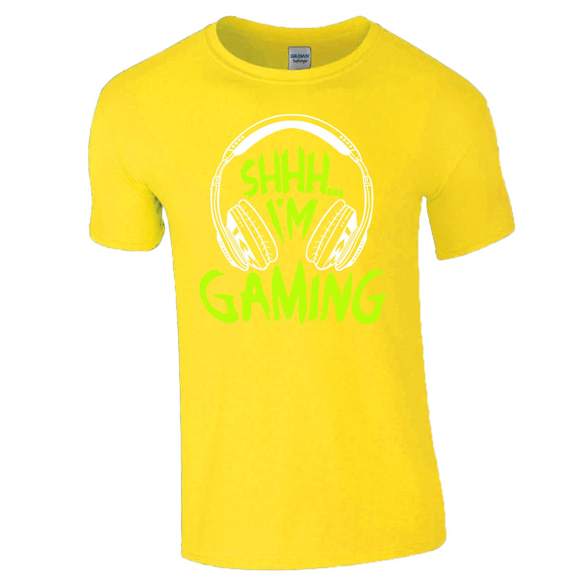 Discover Gamer T Shirt Shhh... I'm Gaming Funny Slogan Among US Game Festival Birthday Christmas Party Men Top Gift