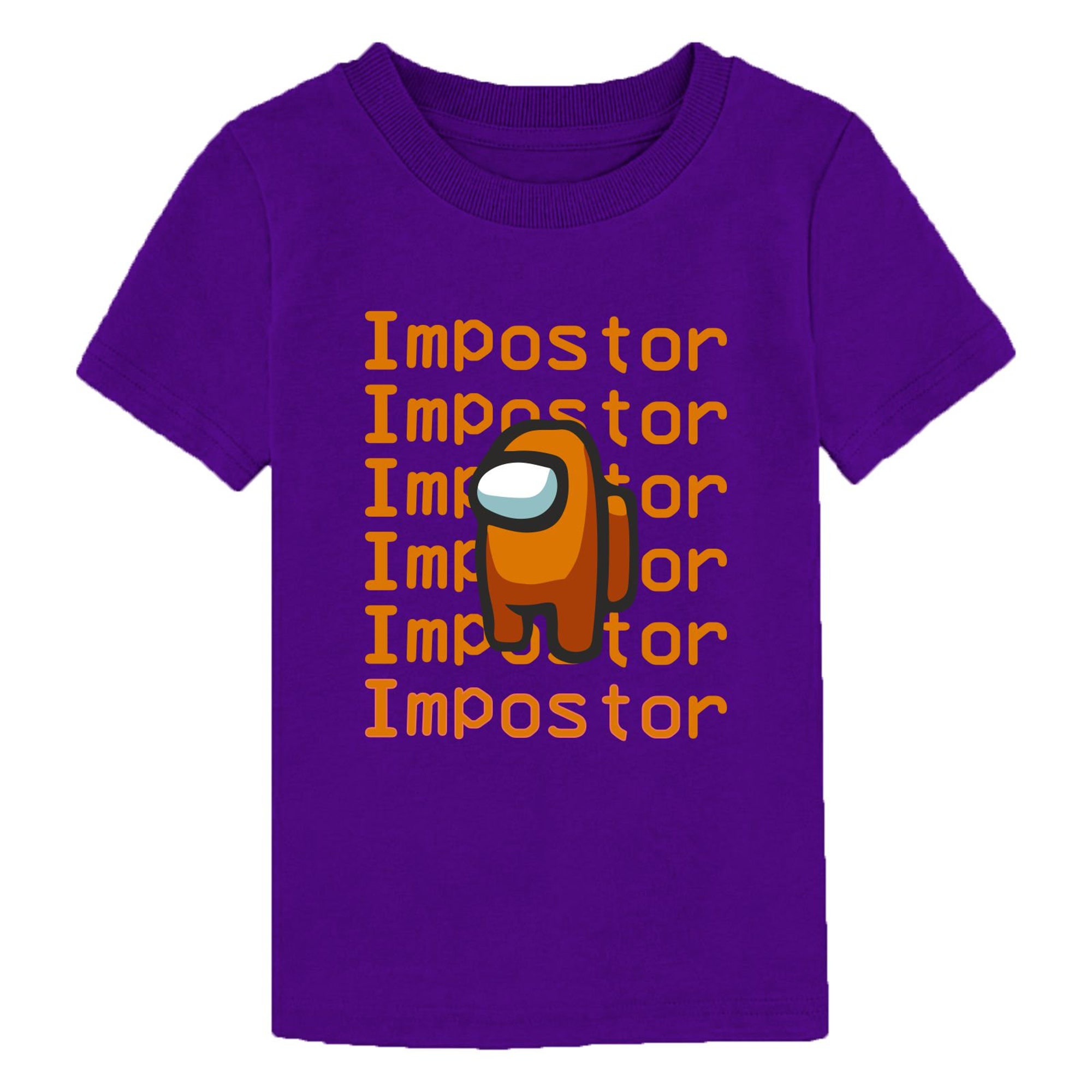 Discover Impostor Gaming T Shirt Among Us Gamer Birthday Christmas Party Boys Girls Kids Top Gift