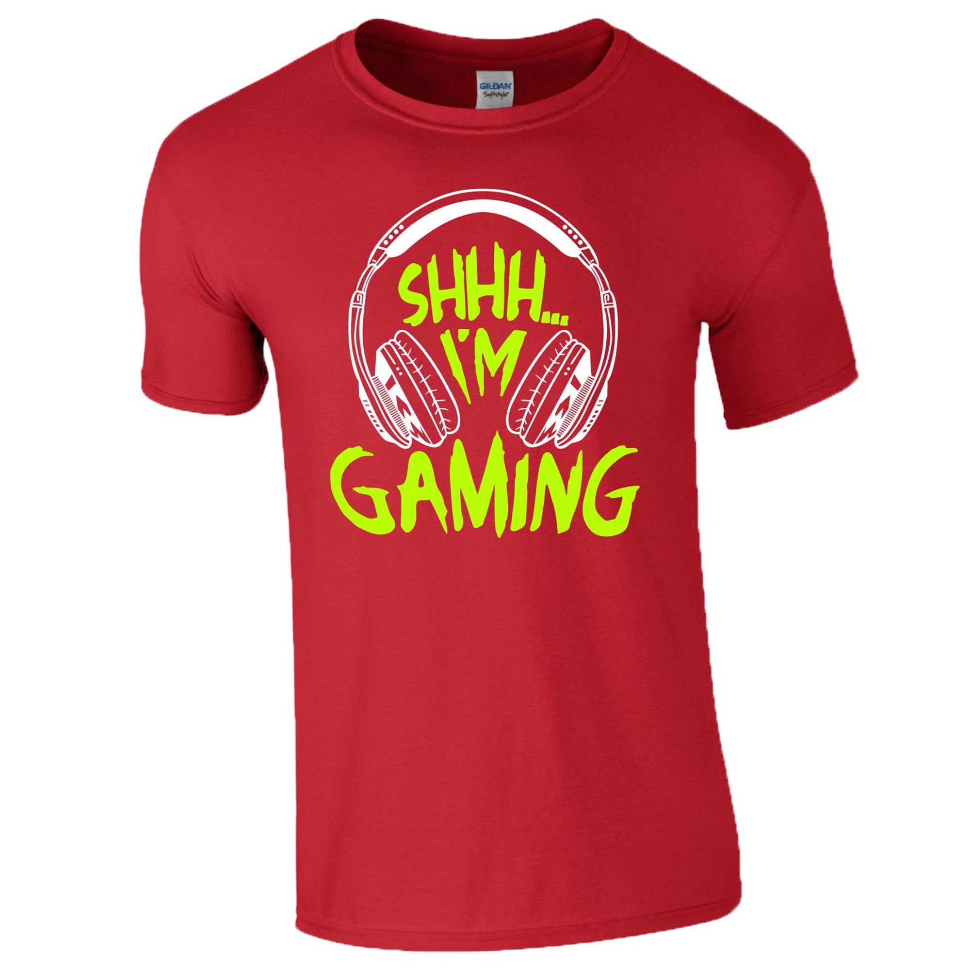 Discover Gamer T Shirt Shhh... I'm Gaming Funny Slogan Among US Game Festival Birthday Christmas Party Men Top Gift