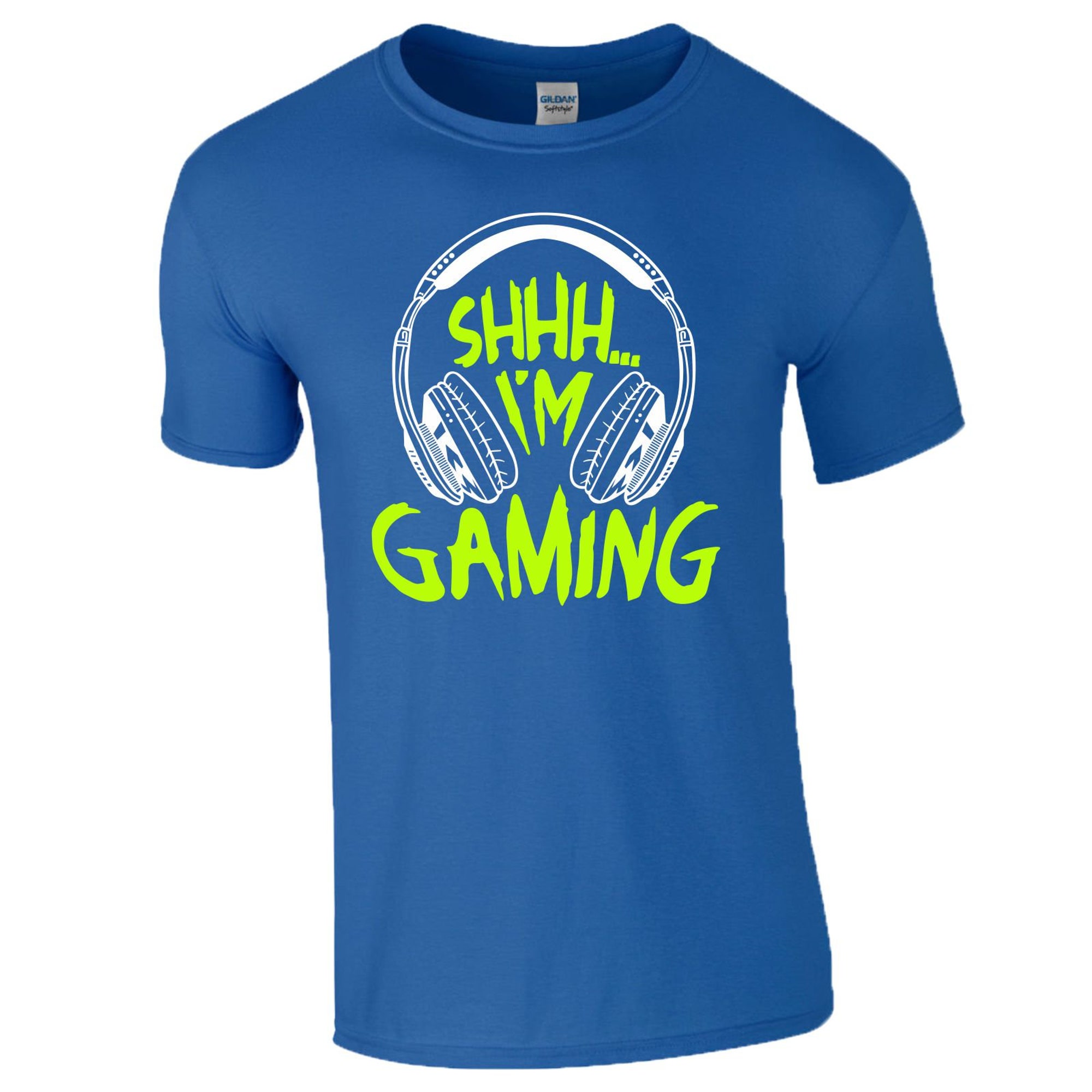 Discover Gamer T Shirt Shhh... I'm Gaming Funny Slogan Among US Game Festival Birthday Christmas Party Men Top Gift