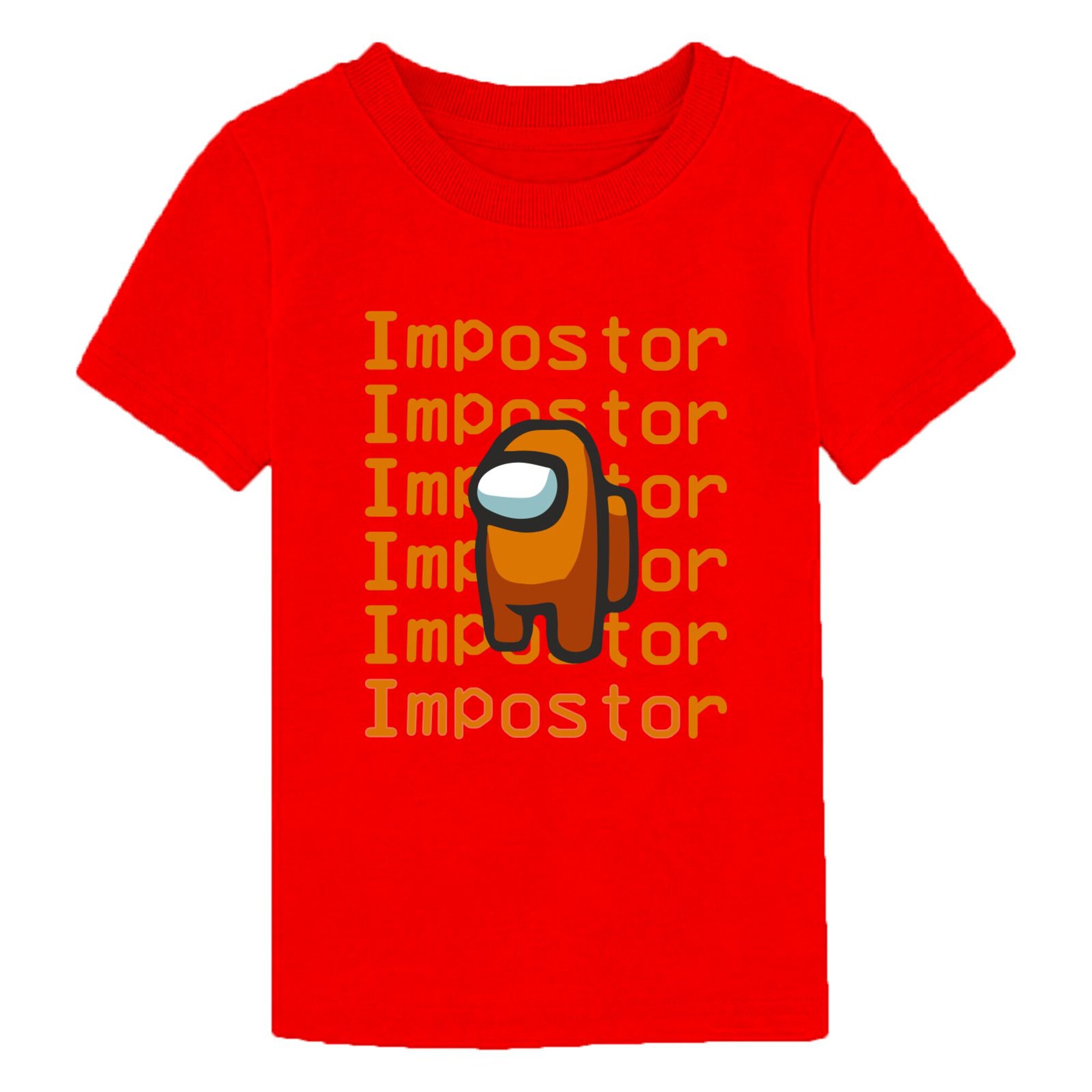 Discover Impostor Gaming T Shirt Among Us Gamer Birthday Christmas Party Boys Girls Kids Top Gift