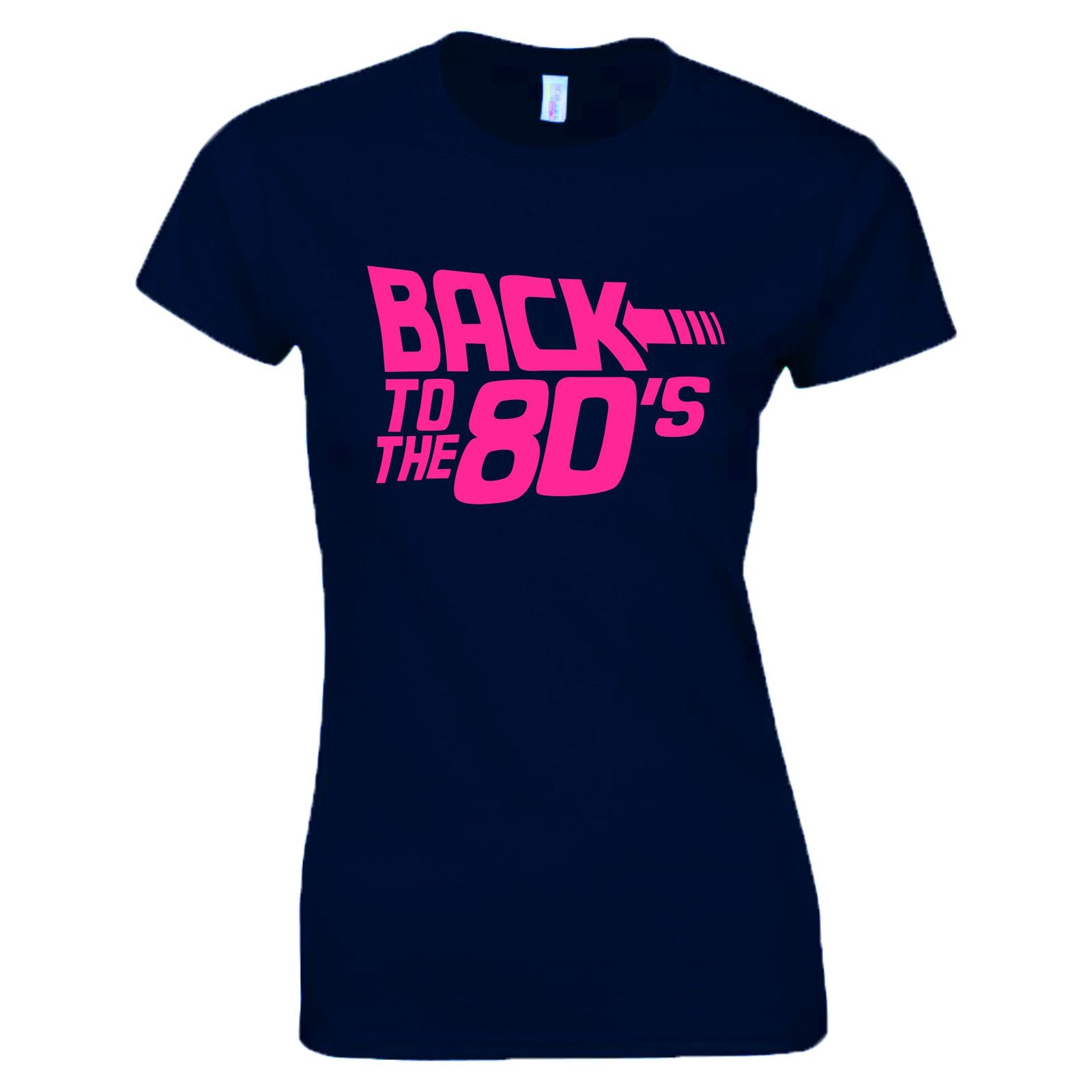 Back to the 80s T Shirt Neon Yellow 80 