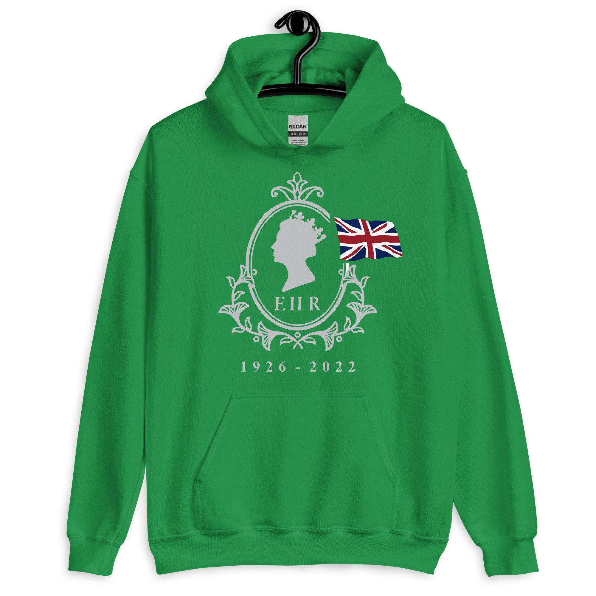 Discover Queen Elizabeth 1926-2022 RIP Hoodie Her Majesty Memorial Royal Hoody Sweatshirt Hoody Gift