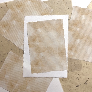 Vintage Lined Paper | Full Sheet Sticker, 5x7&quot;